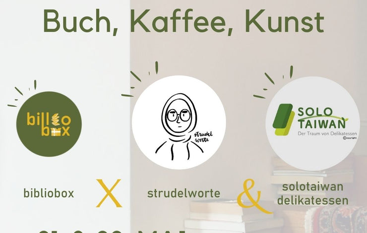 Buch, Kaffee und Kunst!