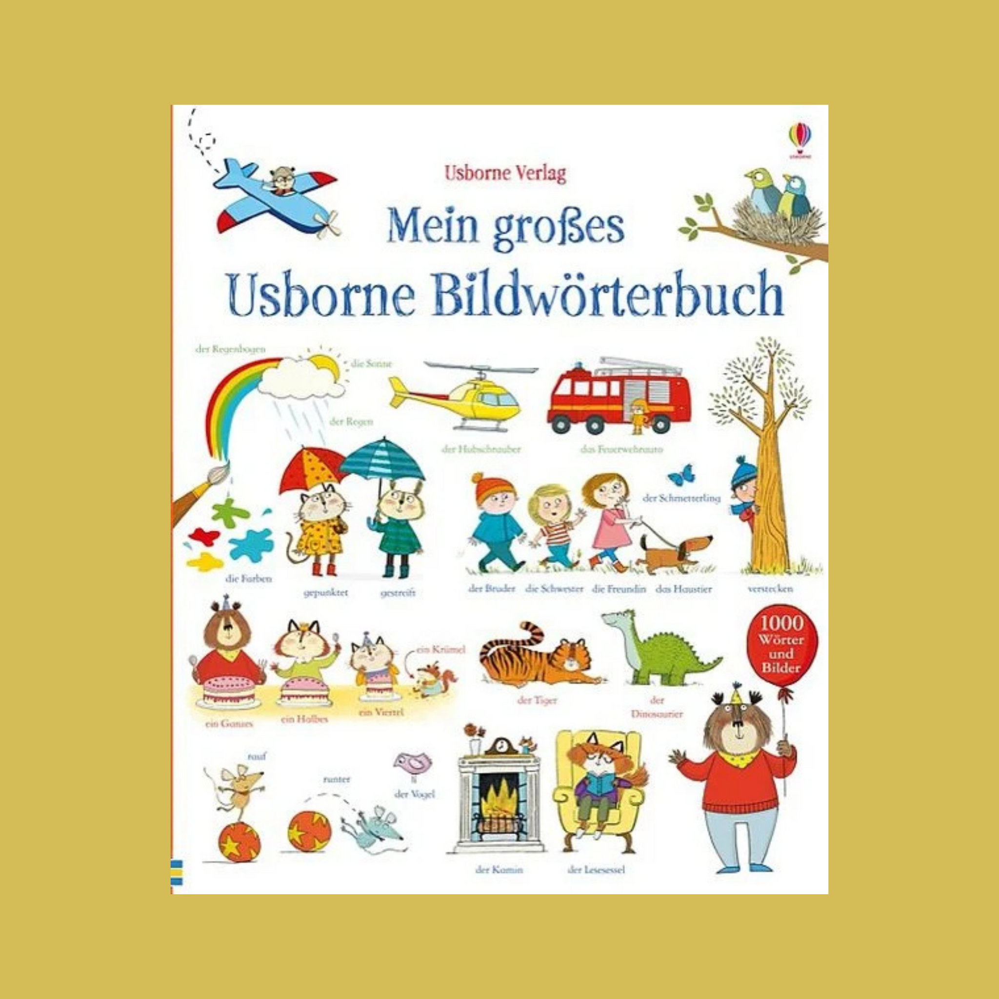 Mein großes Usborne Bildwörterbuch