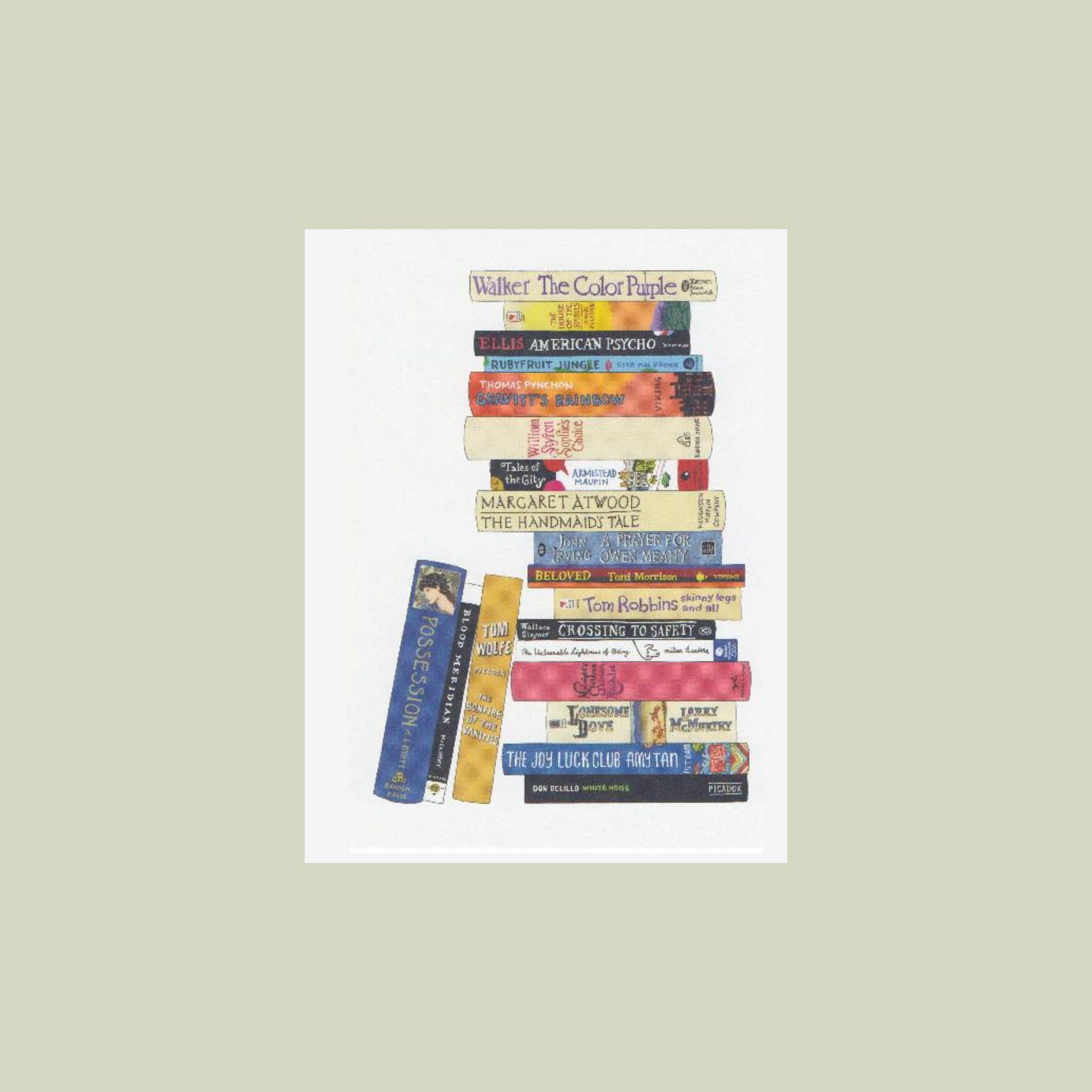 Novels of the late 1900s: Greed and Growth