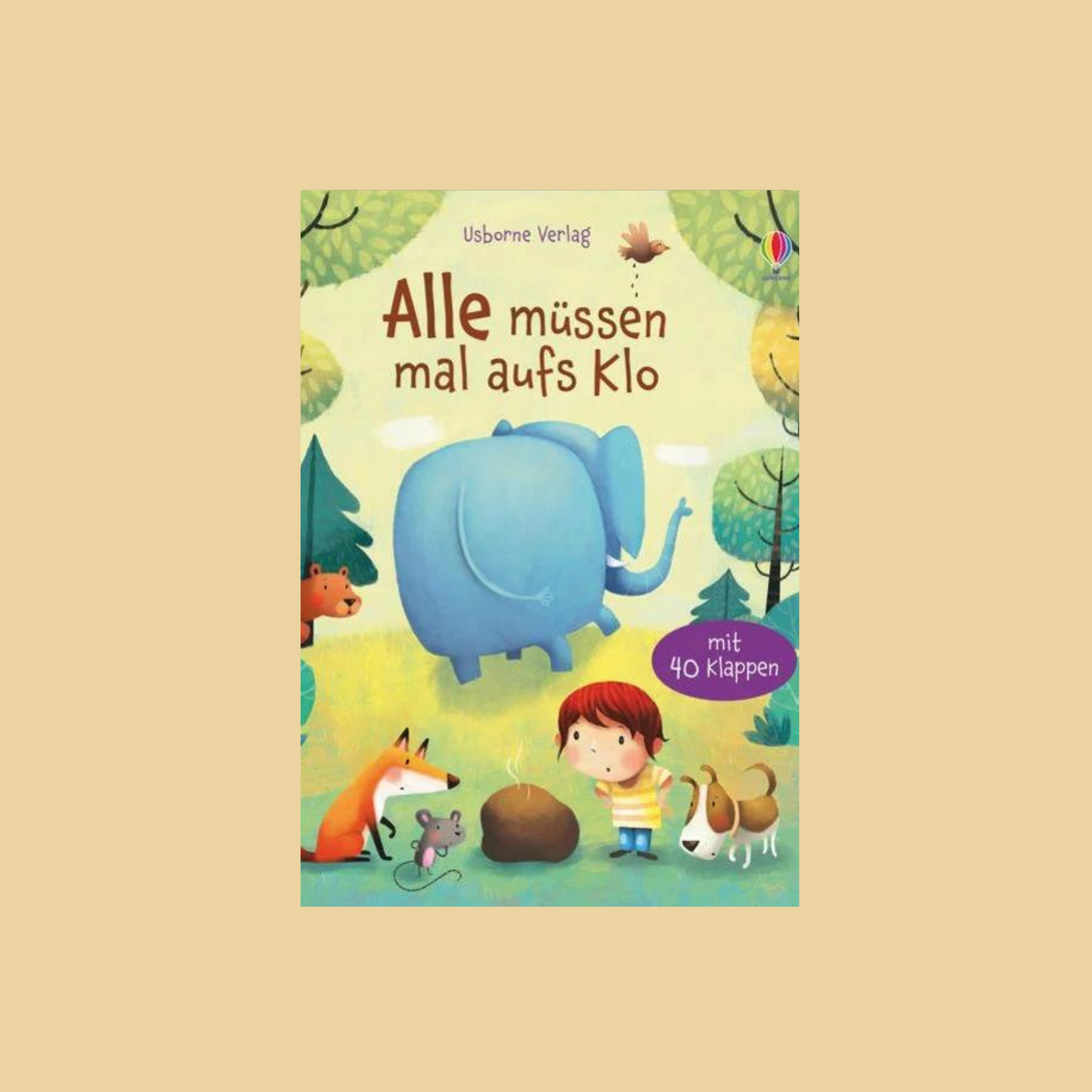 Alle müssen mal aufs Klo